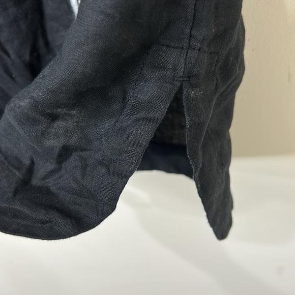 NWT ATHLETA Column Embroidery Luxe Kaftan Linen Beach Pool Size XS - Picture 5 of 15